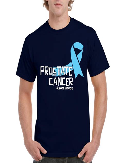Comfortable, casual and loose fitting, our heavyweight dark color t-shirt will quickly become one of your favorites. . Prostate cancer tshirt